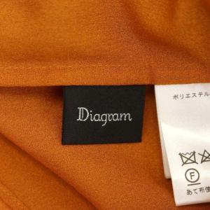 Diagram GRACE CONTINENTAL ブラウス プルオーバー ノースリーブ シャーリング ハイネック エアリー 36 ライトブラウン