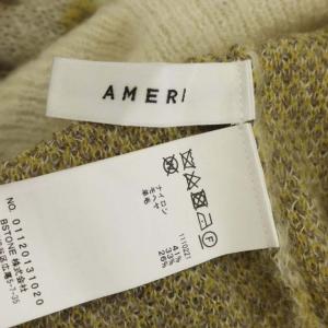 Ameri VINTAGE 21AW 3way NOSTALGIC RUG KNIT ニット カーディガン モヘヤ混 長袖 カモフラージュ F アイボリー