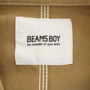 BEAMS BOY ダックショップコート スプリングコート ロング ベージュ