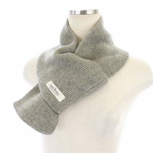nest Robe マフラー ニット グレー