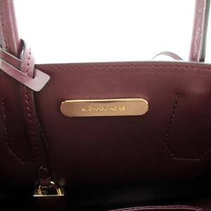 MICHAEL KORS MERCER ハンドバッグ ショルダーバッグ レザー 赤 レッド