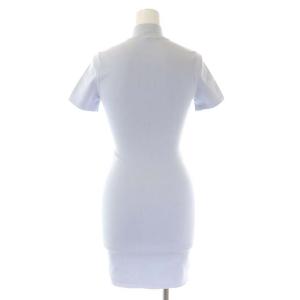 alexanderwang モックネックボディコンドレス XS ライトブルー