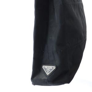 PRADA トートバッグ ハンドバッグ プラスチックチェーン 黒 ブラック