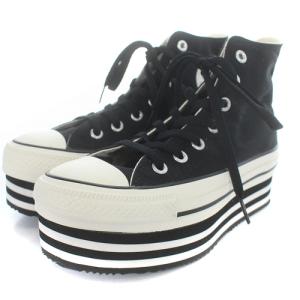 CONVERSE オールスターチャンキーラインHI ALL STAR CHUNKYLINE HI 厚底 ハイカットスニーカー キャンバス 23cm