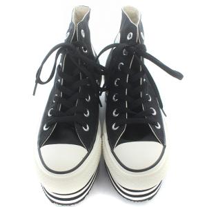 CONVERSE オールスターチャンキーラインHI ALL STAR CHUNKYLINE HI 厚底 ハイカットスニーカー キャンバス 23cm