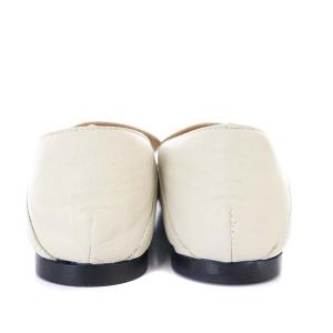 ESTNATION スムース2WAYローファー レザー 36 23.0cm ベージュ