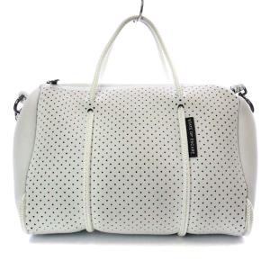 STATE OF ESCAPE ロンハーマン PREQUEL S ハンドバッグ 2way ネオプレン ホワイト