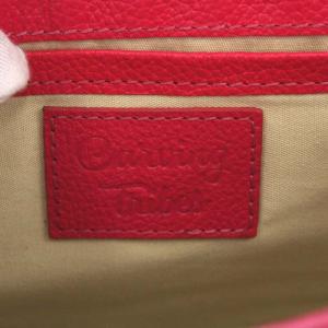 CARVING TRIBES 22AW 0422382617 EmbossRSTH ハンドバッグ 2way カーフレザー レッド