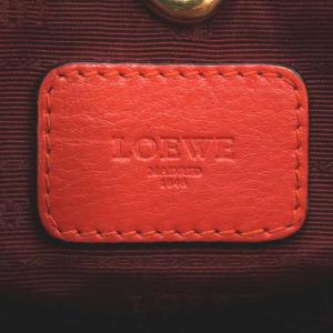 LOEWE ロエベ ヘリテージ ボストンバックオレンジ
