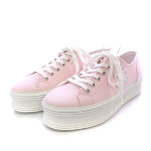CELINE TRIOMPHE JANE LOW LACE-UP SNEAKER プラットフォーム 36