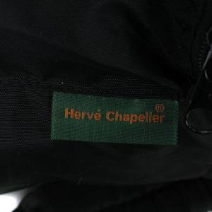 Hervé Chapelier リュックサック デイパック ナイロン 黒 ブラック