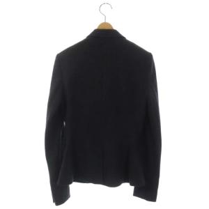 RALPH LAUREN ワッペン ウール テーラードジャケット 総裏地 4 ダークグレー