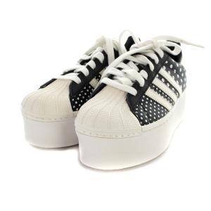 adidas ウーマンズ スーパースター 2 プラットフォームアップ EF Black White SUPER STAR Originals