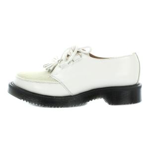 GEORGE COX LE KILT シューズ レザー ハラコ タッセル 5 24cm 白 ホワイト
