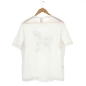 HERMES ブラジリアンホースプリントTシャツ クルーネック XL 白 マルチカラー