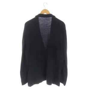 Ermenegildo Zegna ウール ニット 2B ジャケット テーラード 54 紺 ネイビー