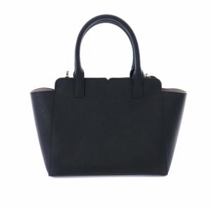 TOCCA ハンドバッグ ショルダーバッグ リボン 2WAY レザー 黒 ブラック