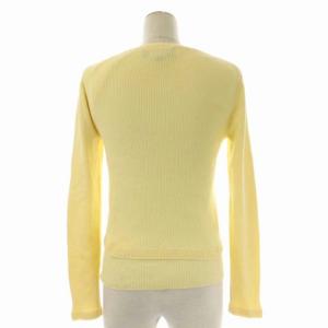PAULE KA アンサンブル ショートスリーブニット カットソー カーディガン 長袖 M L 黄 イエロー