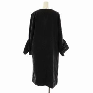 ADORE フレアスリーブ ワンピース ロング 長袖 38 チャコール