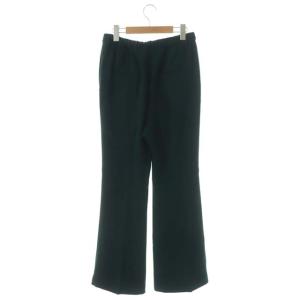 EVERYDAY I LIKE 21SS イージーフレアパンツ ワイド センタープレス 38 緑 グリーン
