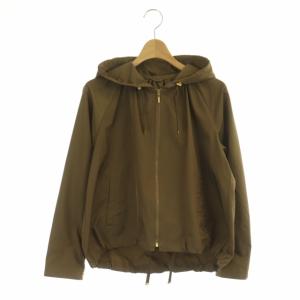 マウンテンパーカー ジップアップ フード 34 ライトブラウン