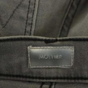 MOTHER INSIDER CROP STEP FRAY ダメージ加工 デニム パンツ ジーンズ ソフトブーツカット カットオフ 24