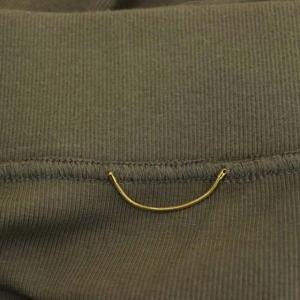 Deuxieme Classe リブスカート ロング タイト ニット カーキ