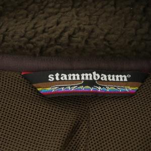STAMMBAUM アパルトモン別注 BOA ブルゾン ボアニット ジップアップ アウター F ダークブラウン