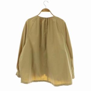 23区 22SS ナイロンストレッチ ライト ブルゾン ジャケット ジップアップ 38 ベージュ