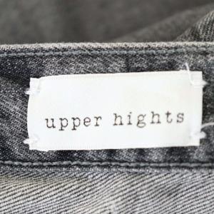 upper hights THE STELLA デニムパンツ ジーンズ スキニー ストレッチ 23 グレー 139219