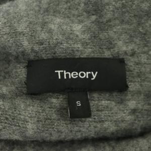 Theory AVALON2 KIMONO TNECK DR ワンピース 長袖 ひざ丈 プルオーバー ウール S グレー