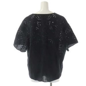 Theory PRIME LINEN /EASY V NECK TOP /FLUID PULL ON PANT セットアップ 上下 アイレットレース