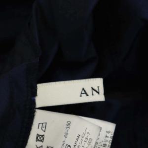 ANAYI 23SS シャンブレータフタティアードワンピース 36 紺