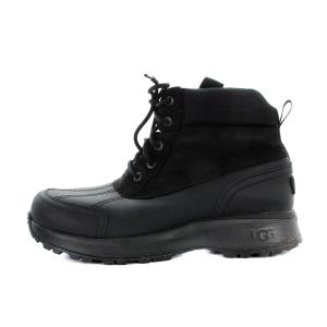 UGG australia EMMETT DUCK BOOT ブーツ スエード 27cm 黒 ブラック 1115834  AD