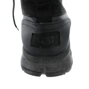 UGG australia EMMETT DUCK BOOT ブーツ スエード 27cm 黒 ブラック 1115834  AD
