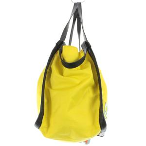 MARC JACOBS ショルダーバッグ ナイロン ハンドバッグ 2way ロゴ 黄色 イエロー