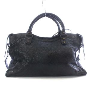BALENCIAGA ザ シティ エディターズ ハンドバッグ ショルダーバッグ ワンショルダー ブラック 115748