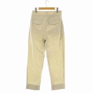 MARGARET HOWELL 22SS PLAIN COTTON SILK パンツ テーパード シルク混 2 ライトベージュ