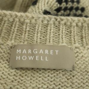 MARGARET HOWELL 21AW NATURAL WOOL ニット 2 ベージュ