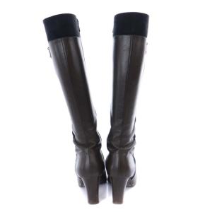 REGAL ロングブーツ レザー 23.5cm 茶 ブラウン