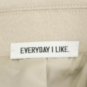EVERYDAY I LIKE 22AW ロング ダブルコート チェスターコート アウター ライトグレージュ