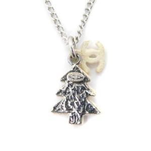 CHANEL 2005年 05 A ココマーク ツリー ネックレス シルバー色