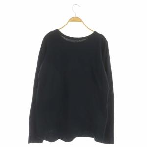 Deuxieme Classe 21AW Layering Tシャツ カットソー ラウンドネック 長袖 プルオーバー 紺 ネイビー