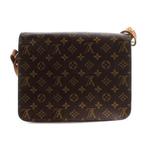 LOUIS VUITTON M51252 モノグラム カルトシエール GM ショルダーバッグ 茶