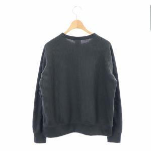 THE NORTH FACE 22AW ロングスリーブ ウォームワッフルクルー カットソー クルーネック 長袖 プルオーバー M チャコールグレー NTW62032