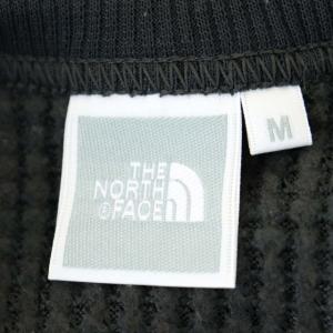 THE NORTH FACE 22AW ロングスリーブ ウォームワッフルクルー カットソー クルーネック 長袖 プルオーバー M チャコールグレー NTW62032