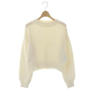 22年製 42707 シューケットニット 38 ホワイト