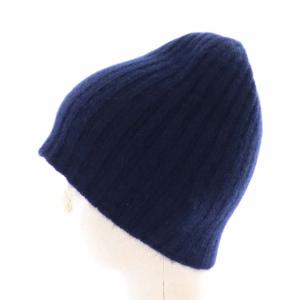Ron Herman ニット帽 ビーニー カシミア 紺 ネイビー