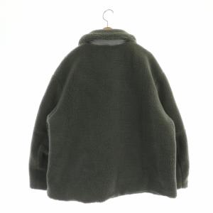 FREAK'S STORE MACOBER別注 ビッグシルエット ボアフリースブルゾン ジップアップ F グレー