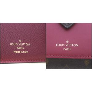 LOUIS VUITTON M69433 モノグラム ポルトフォイユ ジュリエット 二つ折り財布 フューシャ